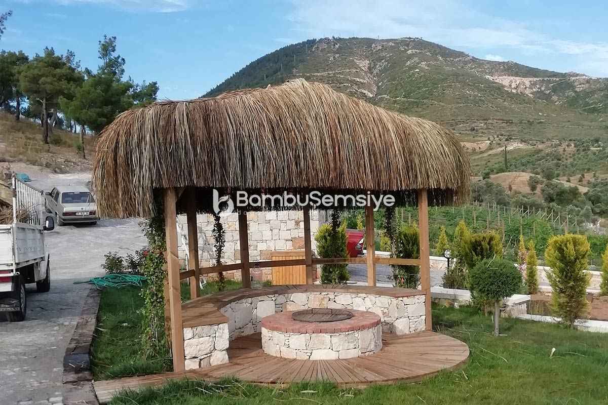 Çin Otu Hasır Kamelya Çatıları Nasıl Yapılır?